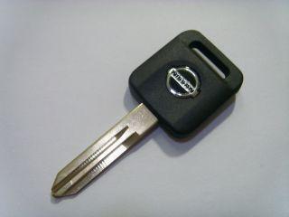 Uncut nissan armada maxima questtransponder ignition blank key n46