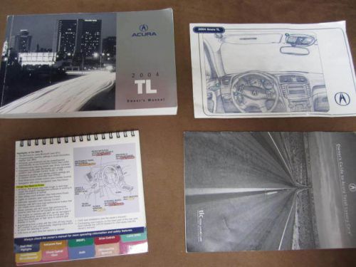 2004 acura tl owners manual 04 free shipping