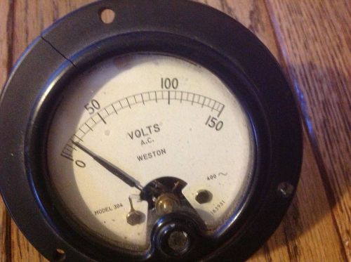 Find Gauge vintage, volts AC 0-150, made by Weston model 304, in ...