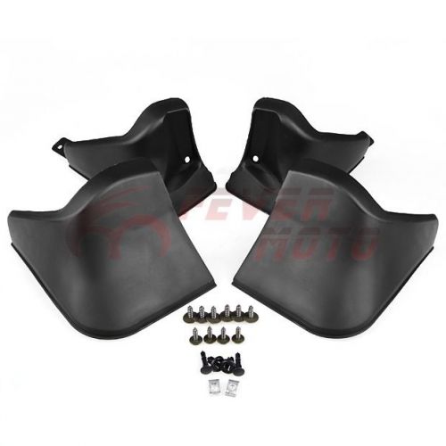 4x for toyota corolla sedan 2014-2016 black front rear rubber mud flap splash fm