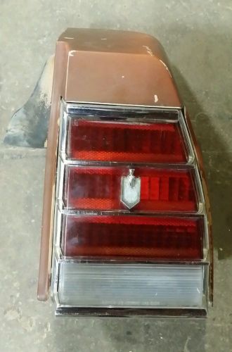 1977 chevrolet chevy monte carlo rh tail light taillight tail lamp assembly