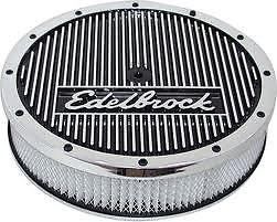 Holley carby  edelbrock air filter rochester quadrajet carburettor 14x3 ed4207