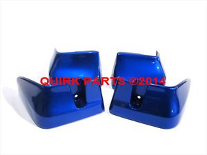 08-11 subaru impreza 5-d splash guard mud flap world rally blue pearl oem new