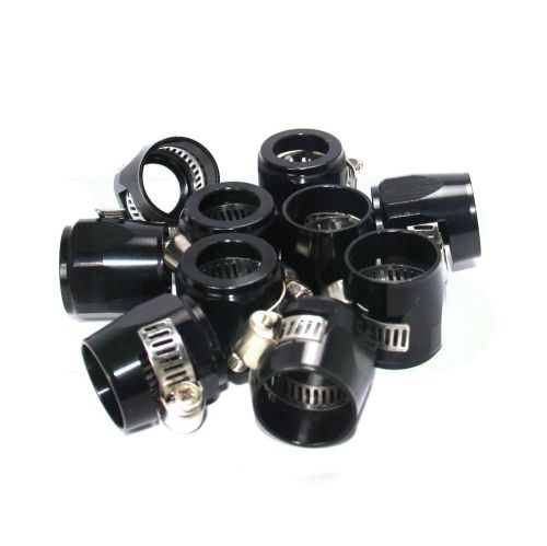 10pcs an4 4an -4an 4 -4 aluminum oil fuel hose finisher clamp fittings adaptor k