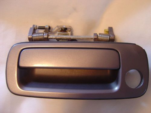 1990-1994 lexus ls400 lh left drivers front door handle flint gray oem