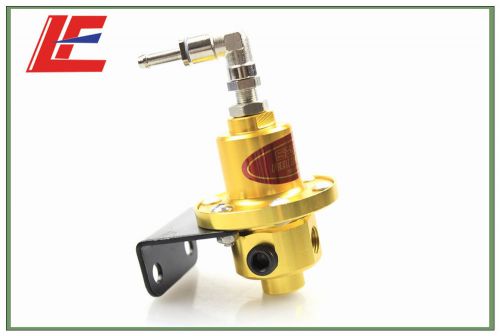 Universal sa*d adjustable car turbo fuel pressure regulator with gauge golden