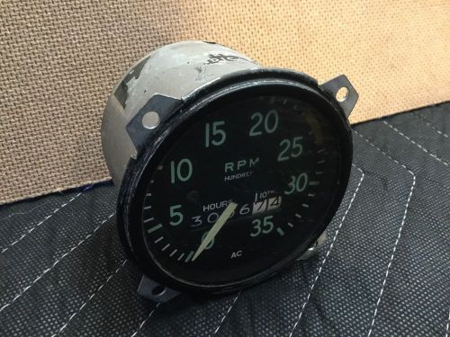 Edo-aire ac tachometer rpm gauge indicator beechcraft