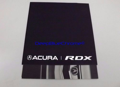 Acura rdx 2016 sales catalog 3 piece brochure booklet factory guide 16 crossover