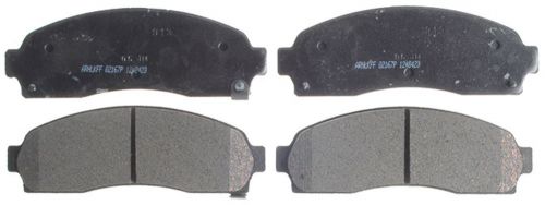 Acdelco 14d913ch front ceramic brake pads