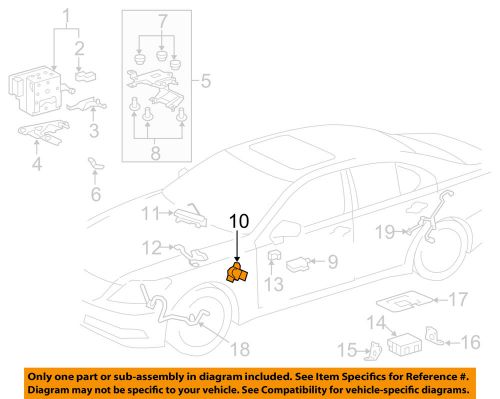 Toyota oem-brake sensor 8951033030