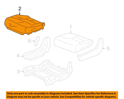 Honda oem 2010 odyssey rear seat-seat cover left 81731shja23ze