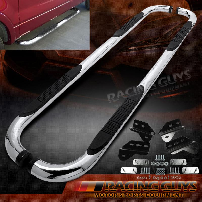 99 00 01 02 03 ford f150/f250 super crew side step nerf bar bars running board