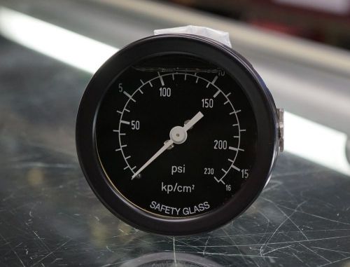 Oil filled 80 100 120 150 200 psi air fuel liquid gas pressure gauge mechanical