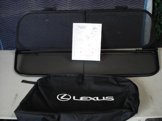 Lexus is250/350c convertible wind screens