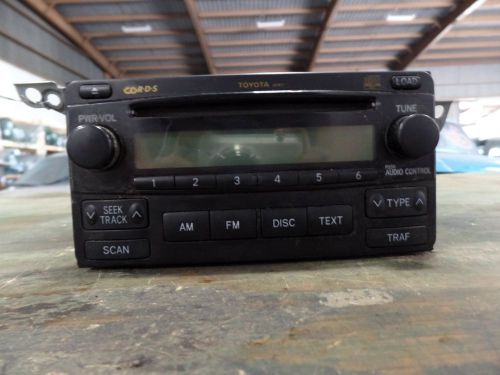 05 06 07 08 toyota matrix audio stereo radio am fm cd player 86120-02410