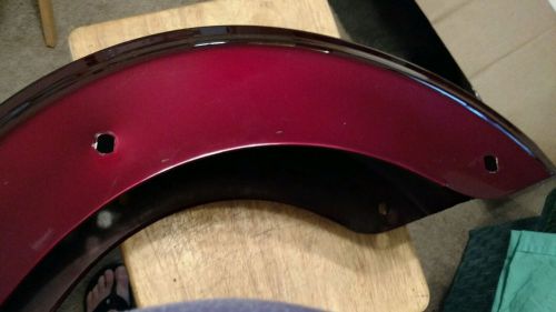 Harley-davidson ultra limited rear fender mystr red sunglo part # 59500164dsw