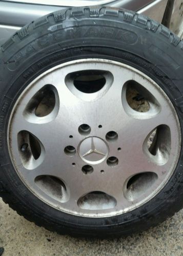 Mercedes benz w124 e320 e300 300d 300e winter tires and wheels