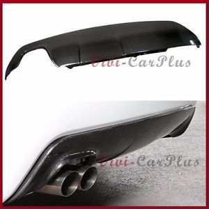 Carbon fiber 3d type rear diffuser fit bmw 04-10 e60 e61 sedan oe m tech bumper