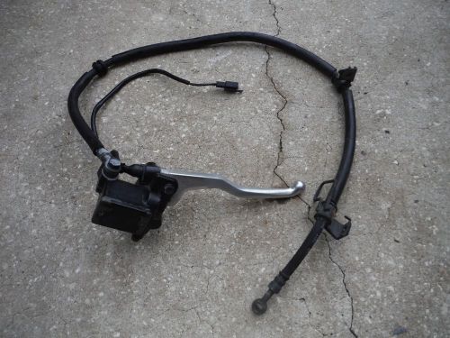 2009-2015 yamaha zuma 125 front brake master cylinder + brake line