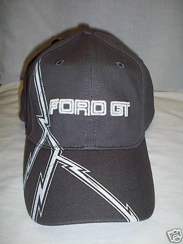 2005 2006 2007 ford gt gray lightning cap hat brand new