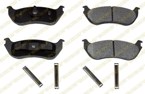 Monroe fx881 brake pad or shoe, rear-monroe prosolution semi-metallic brake pad