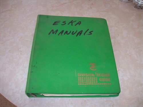 Eska outboard motor dealer manual- bulletins- repair- parts lqqk!!