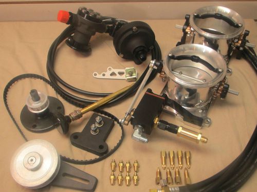 Enderle injection throttle body w  dual 4&#034;  complete with pump, drive, valves