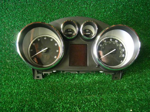 2012 buick verano dash speedometer instrument gauge cluster w/17k