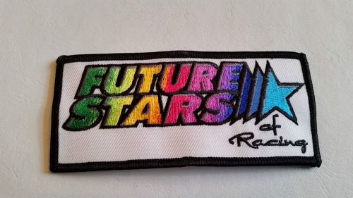 Future stars of racing driver uniform patch