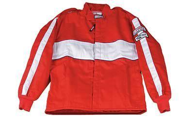 G-force driving jacket triple layer fire-retardant cotton youth medium red