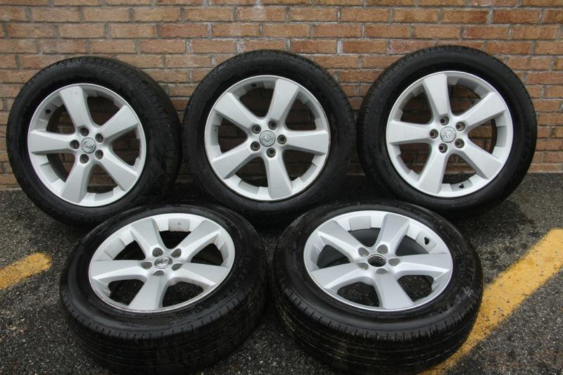 Oem lexus rx-330 wheels, rims + michelin tires  set of 5 ….   nj pick up