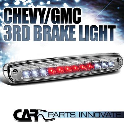 2007-2012 chevy silverado led clear third 3rd brake light