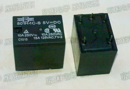 801-1c-s, 5vdc relay, song chuan brand new!!!