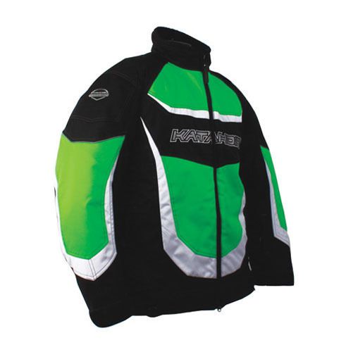 Katahdin gear team jacket men&#039;s -black &amp; green xx-large