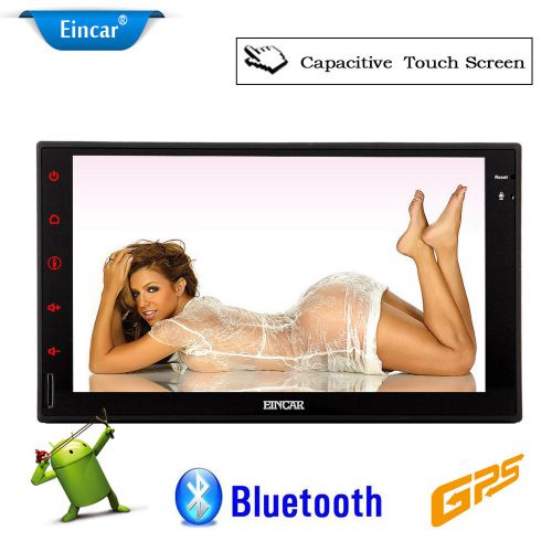 7 inch car stereo hd full touch tablet gps navigation fm/am radio wifi ipod sub