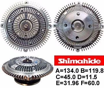 Fits 84-89 nissan 300zx pathfinder pick up 3.0l v6  fan clutch    new