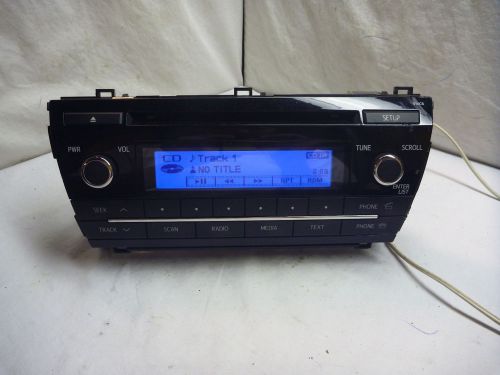 14 15 toyota corolla radio single cd mp3 player 86120-02f60 518c6 c55810