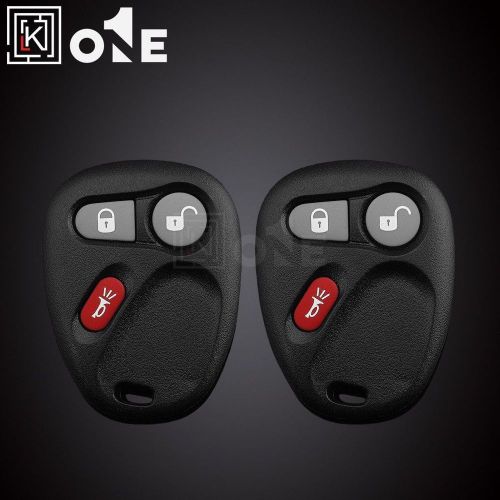 2 replacement keyless entry remote control car key fob clicker for lhj011 *usa*