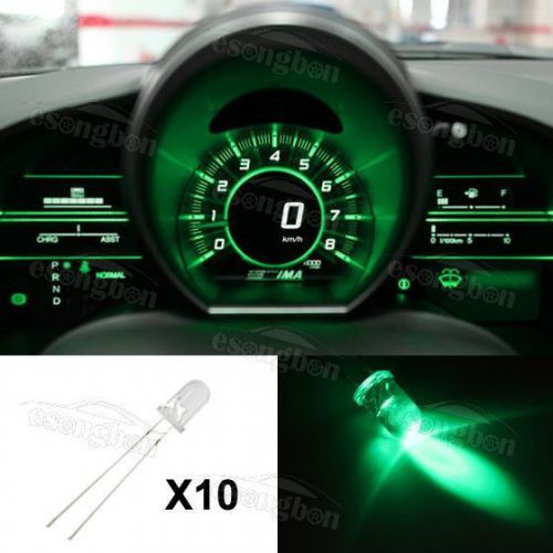 10x instrument gauge cluster mini 5mm backlight green new type led dash lamp