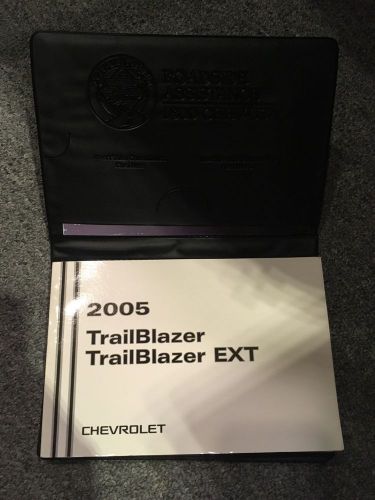 05 2005 chevrolet trailblazer / ext owner&#039;s manual with cd