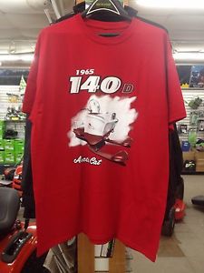 Arctic cat t-shirt vintage snowmobile red men (xl)