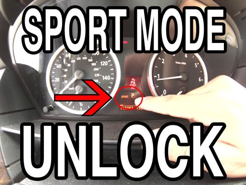 Bmw e60 5 series sport mode unlock cable