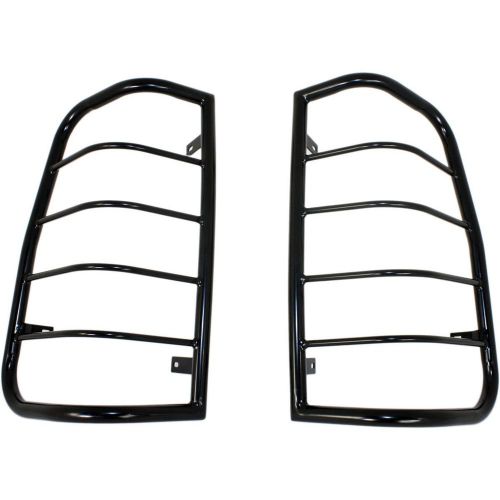 New tail light guards lamps set of 2 chevy chevrolet silverado 1500 truck pair