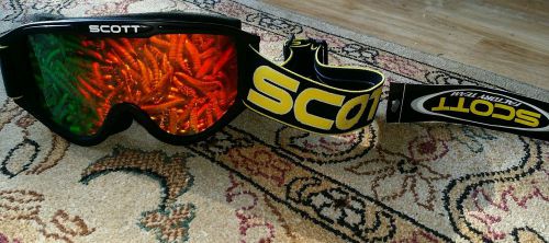 Scott goggles ultra rare hologram maggots