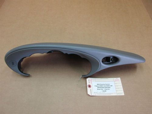 03 carrera 911 rwd porsche 996 coupe gauge gray vinyl trim 99655205902 36,382