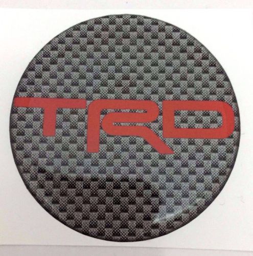 X4 trd sticker rasin 50mm.(1.96&#034;) wheel center caps emblem logo decal