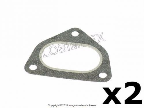 Porsche 911 930 &#039;76-&#039;97 heat exchanger outlet gasket set of 2 reinz oem