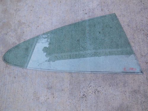 Porsche 911 rear quarter window glass (right,passenger side) original sekurit