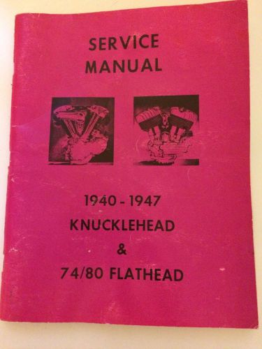 Harley service manual