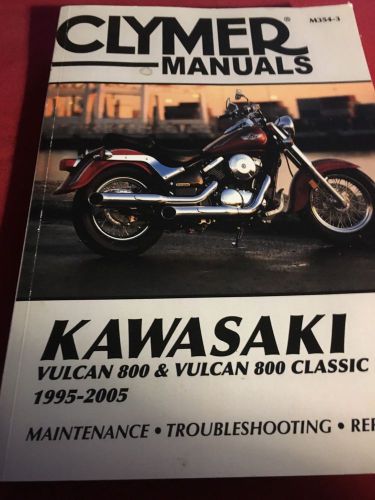 Clymer manual kawasaki vulcan 800 (1995-2005)